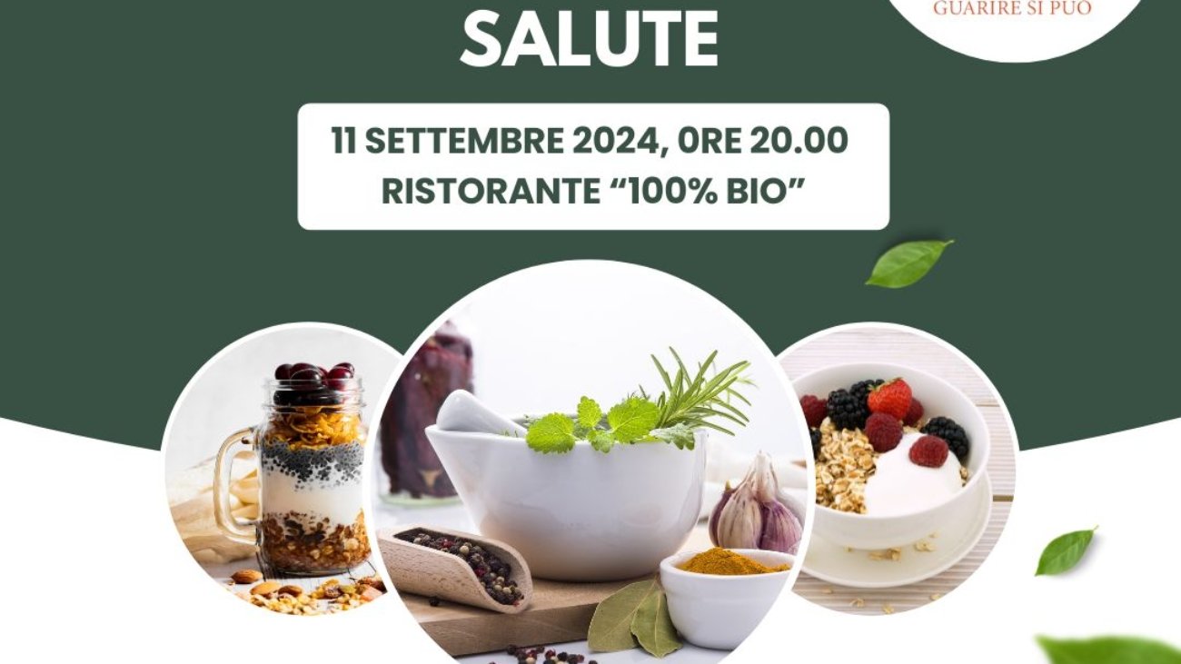 Cena della salute - 11 settembre 2024