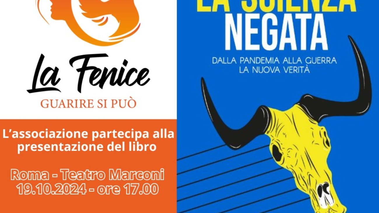 La Fenice partecipa alla presentazione di La Scienza Negata di Luca Busca